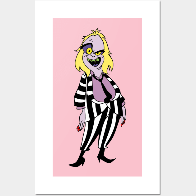 OG Beetlejuice Wall Art by tabslabred